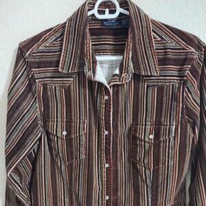 Corduroy Stylish Stripes Shirt